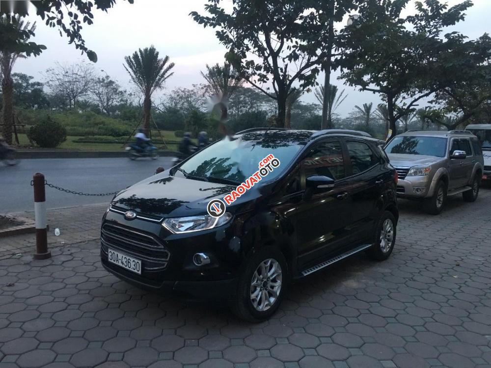 Bán Ford EcoSport Titanium đời 2014, màu đen-1