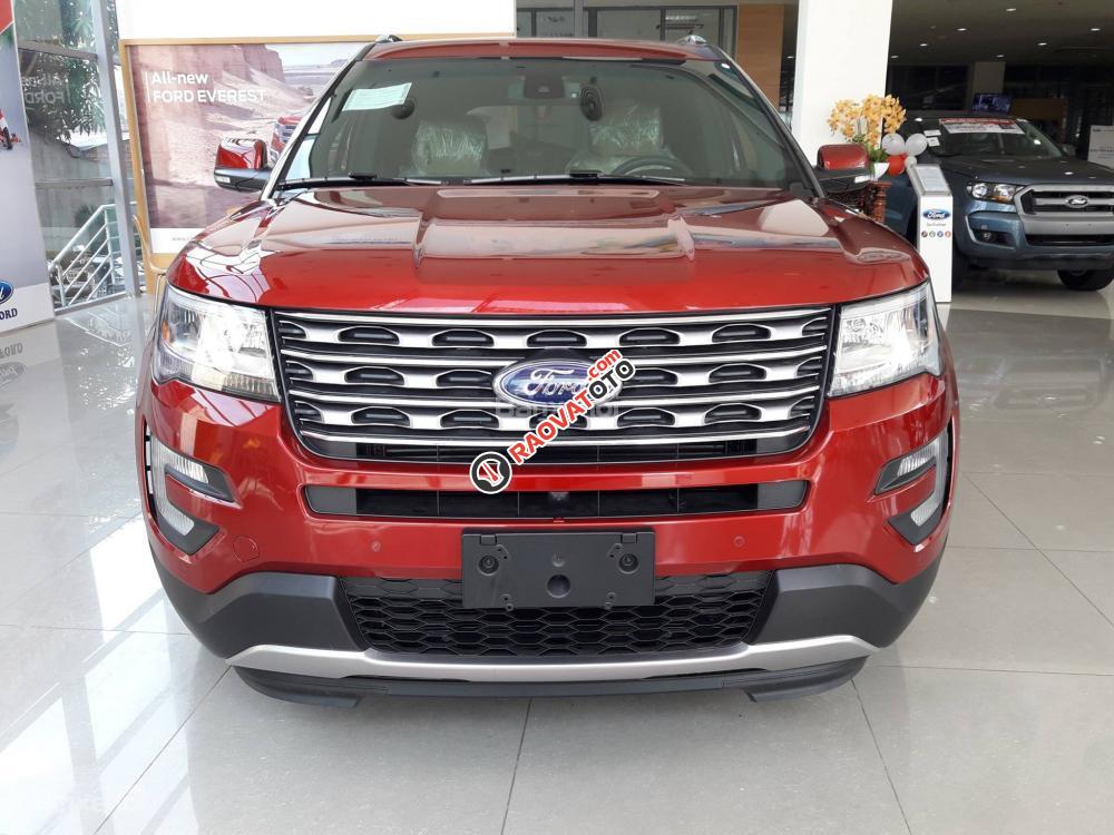 Ford Explorer 7 chỗ đẳng cấp từ Mỹ, bệ bước lên xuống thò thụt điện. Hỗ trợ vay 90%-6