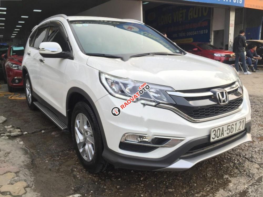 Bán Honda CR V 2.0 AT đời 2016, màu trắng-0