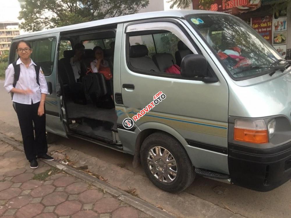 Bán Toyota Hiace đời 2001, màu xanh lam-0