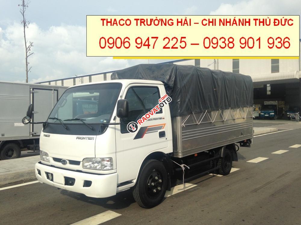 Xe tải Kia 2.4T, 2 tấn 4, chính hãng, trả góp chạy trong thành phố-0