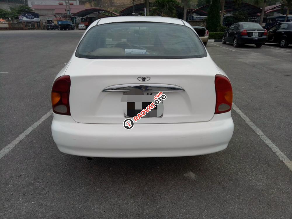 Bán xe Daewoo Lanos đời 2001, màu trắng, nhập khẩu nguyên chiếc, 75 triệu-4