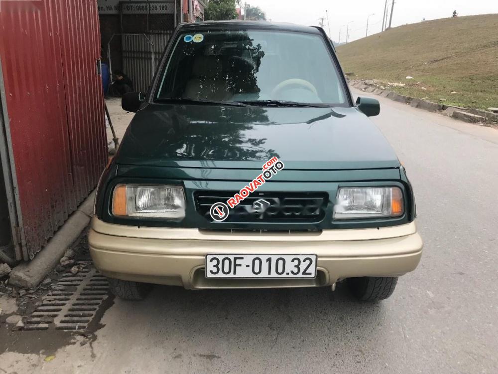 Bán Suzuki Vitara JLX đời 2005, màu xanh lam -5