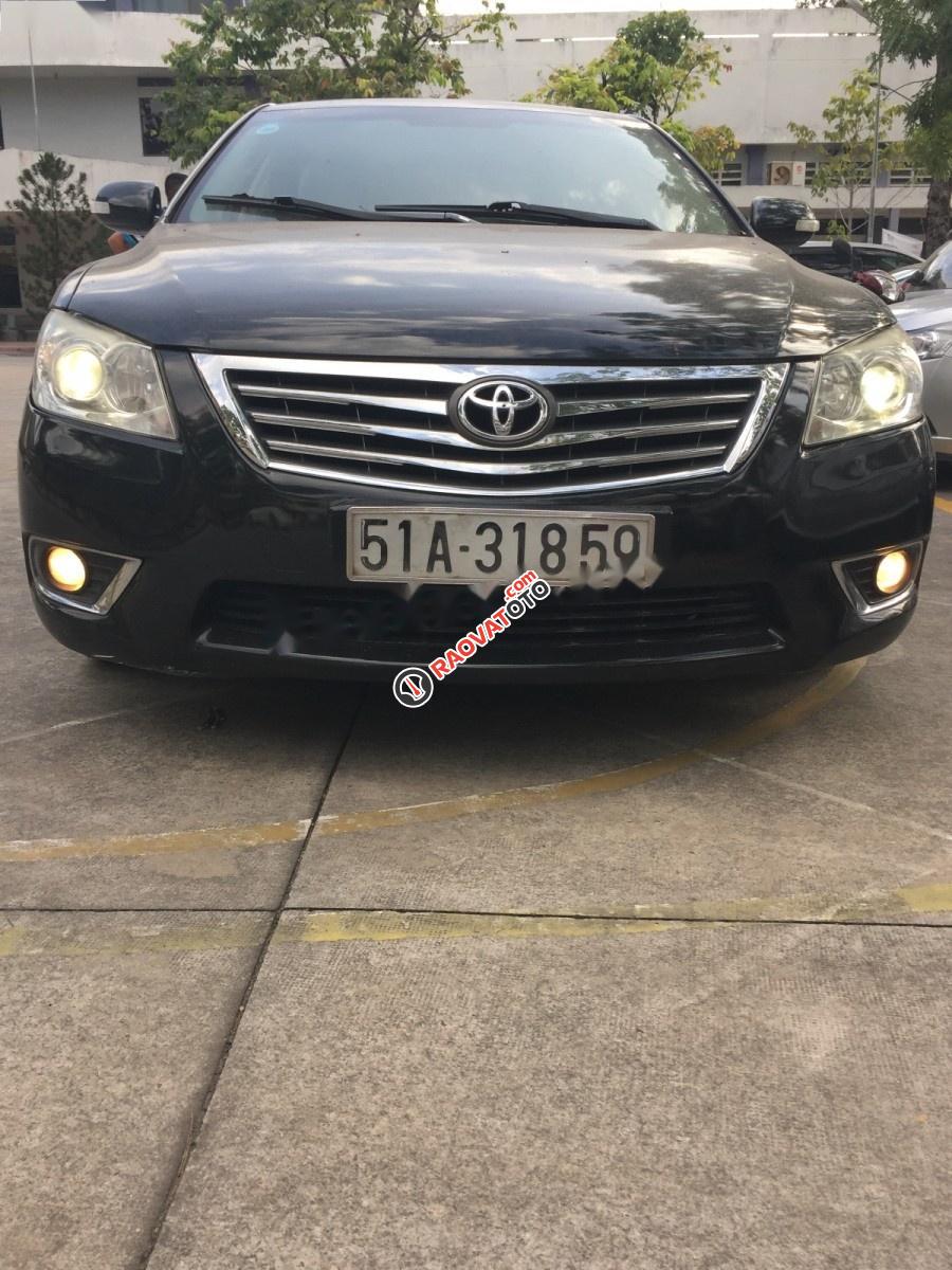 Cần bán Toyota Camry 2.4G đời 2012, màu đen, giá cạnh tranh-0