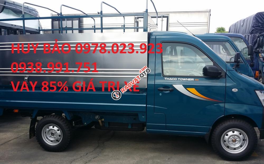 Xe tải 990kg Thaco Towner, trả góp 85% giá trị xe, phun xăng điện tử-2