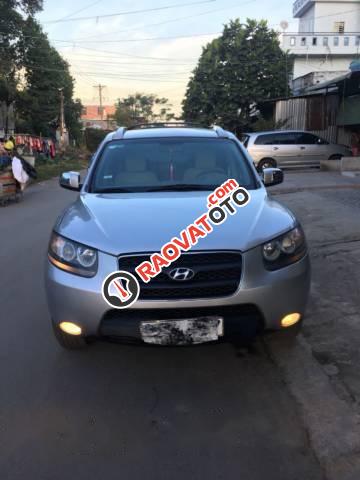 Cần bán gấp Hyundai Santa Fe năm 2008, màu bạc-5