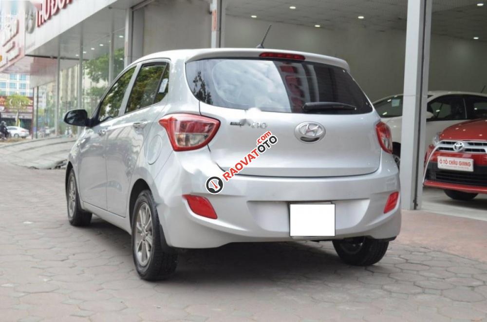 Bán Hyundai Grand i10 Grand 1.0 MT đời 2015, màu bạc, nhập khẩu nguyên chiếc, 325tr-3