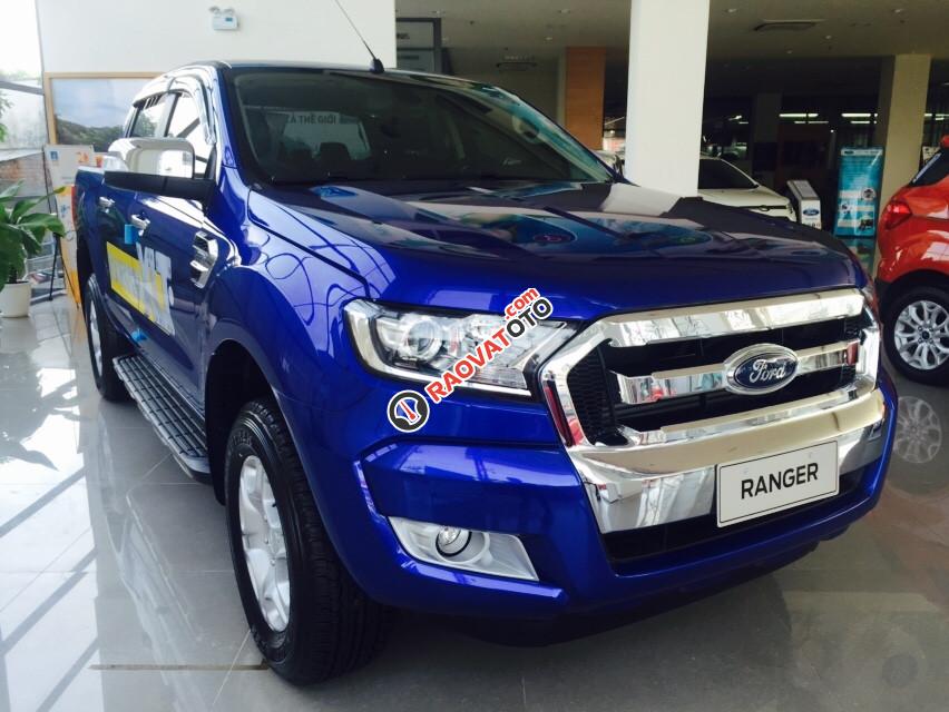 Bán xe Ford Ranger XLT 2.2L 4X4 MT 2017, đủ màu, giao ngay ưu đãi phụ kiện-0