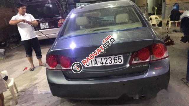 Cần bán xe Honda Civic đời 2007, màu xám số tự động-0