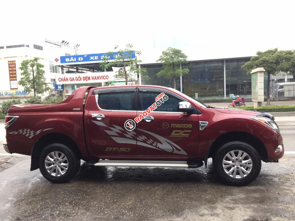 Bán xe Mazda BT 50 2.2L 4x2 AT đời 2015, màu đỏ, nhập khẩu, giá tốt-5