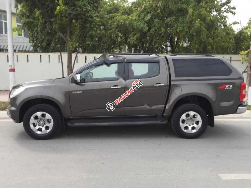 Bán Chevrolet Colorado 2.8AT đời 2015, màu nâu, nhập khẩu Thái như mới-3