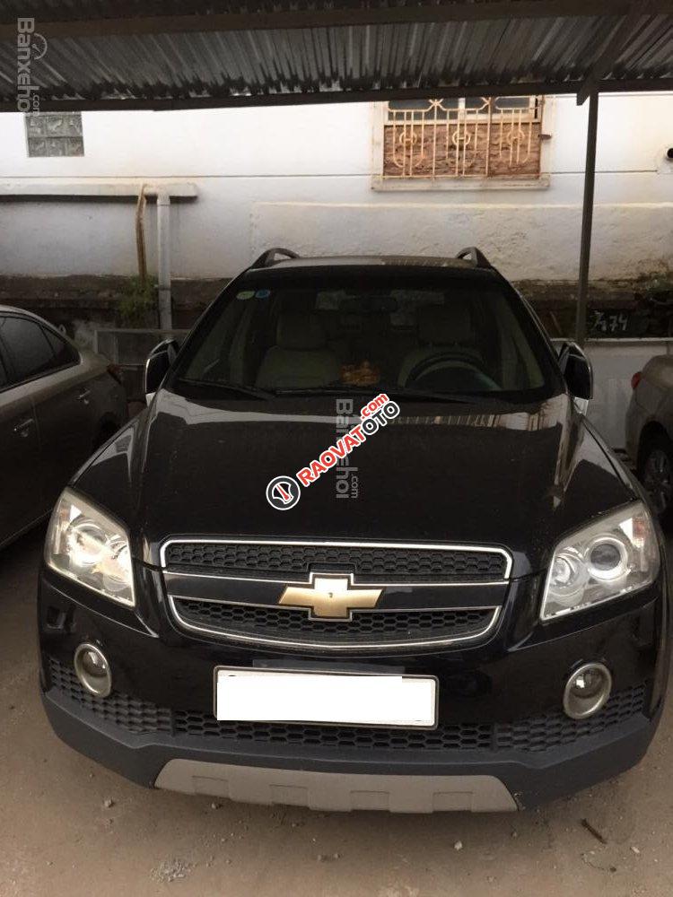 Cần bán xe Chevrolet Captiva LTZ, sản xuất 2008, màu đen, giá tốt-0