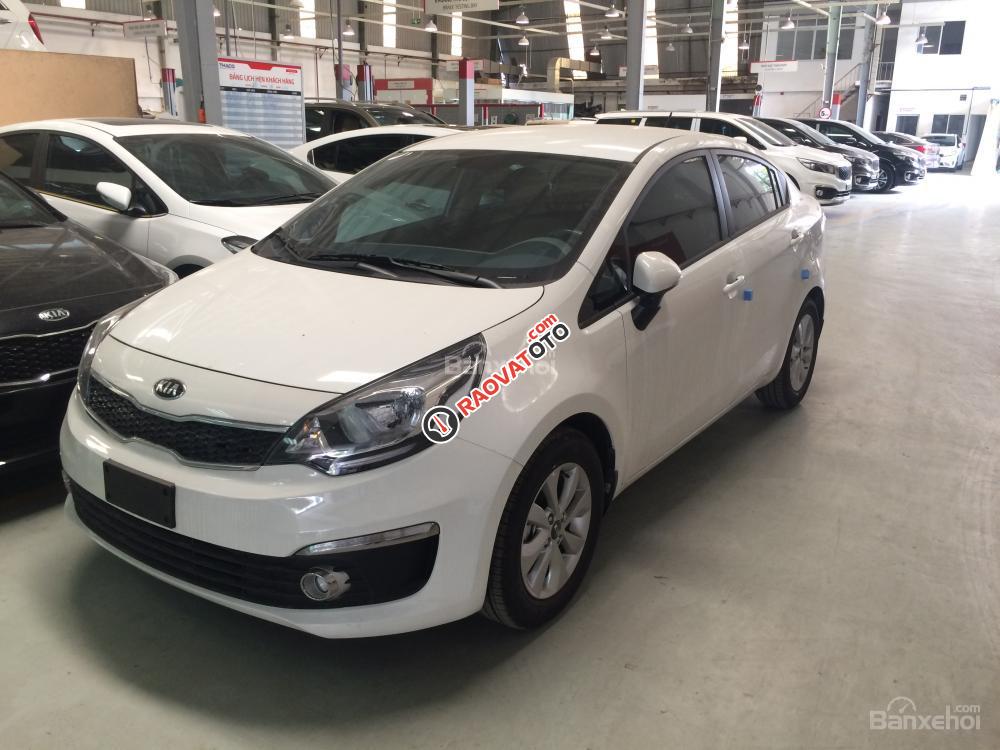 Bán Kia Rio 1.4 AT đời 2018, màu trắng, nhập khẩu chính hãng-0