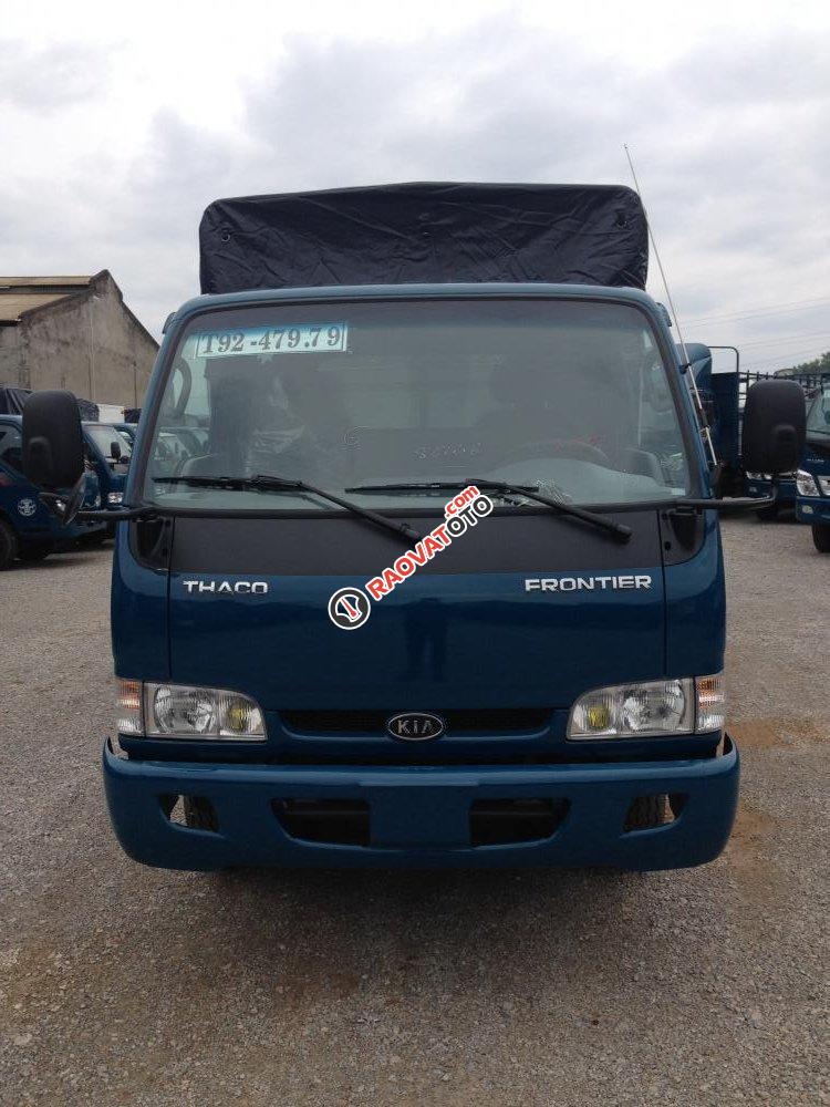 Bán xe tải Kia K165s - nâng tải 2.4 tấn thùng mui phủ bạt 2017-0