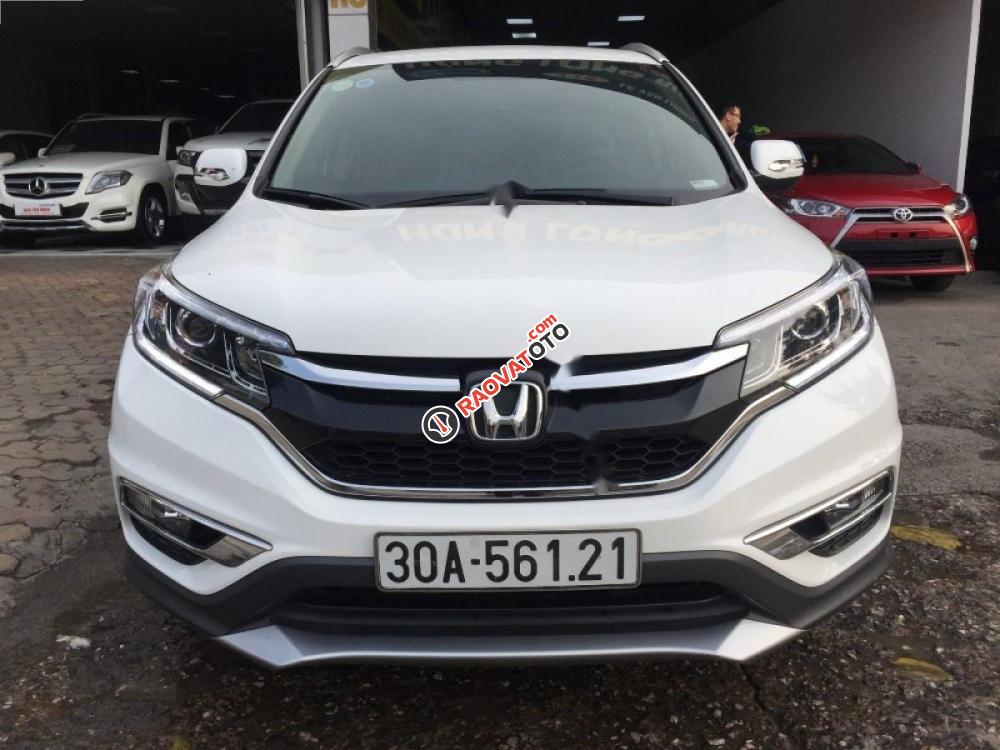 Bán Honda CR V 2.0 AT đời 2016, màu trắng-1