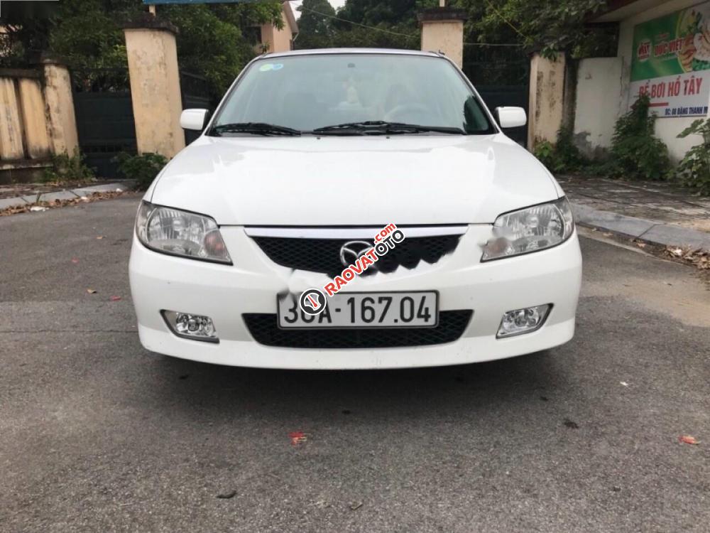 Cần bán lại xe Mazda 323 Clasic đời 2003, màu trắng, xe nhập chính chủ, giá tốt-0