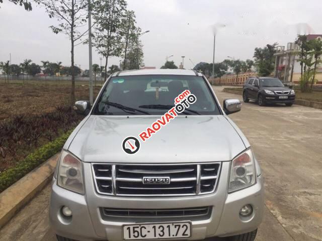 Cần bán gấp Isuzu Dmax đời 2008, màu bạc như mới, giá 225tr-0