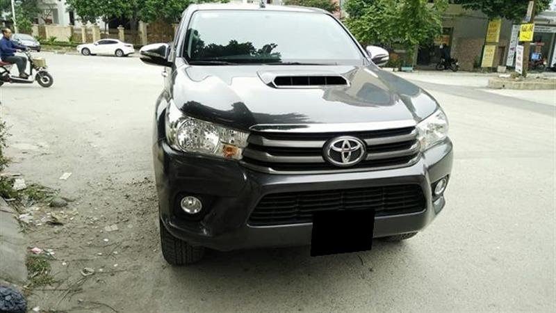 Bán xe Toyota Hilux 2.5MT đời 2016, màu xám, nhập khẩu nguyên chiếc, giá tốt-5