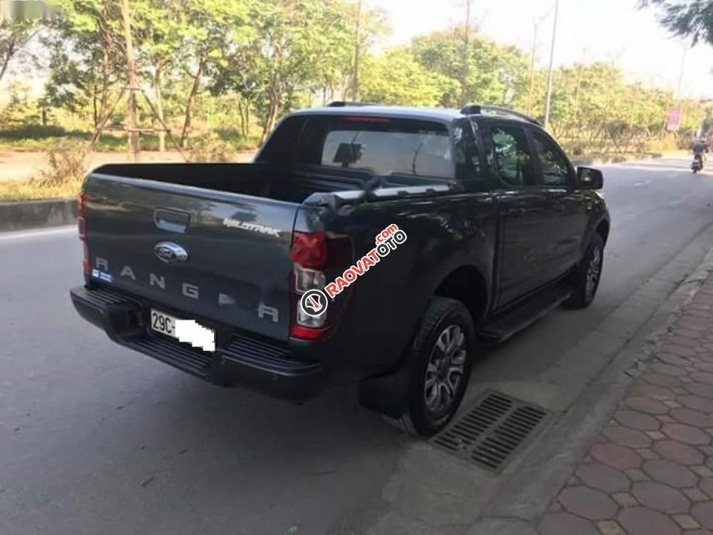 Bán Ford Ranger Wildtrak 3.2L 4x4 AT đời 2015, màu xám, nhập khẩu -5