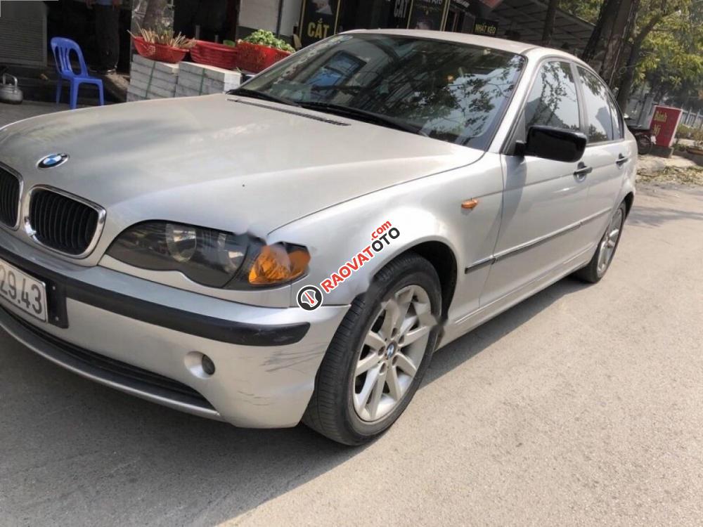 Bán xe BMW 3 Series 318 đời 2004, màu bạc, nhập khẩu nguyên chiếc số tự động, 268tr-1