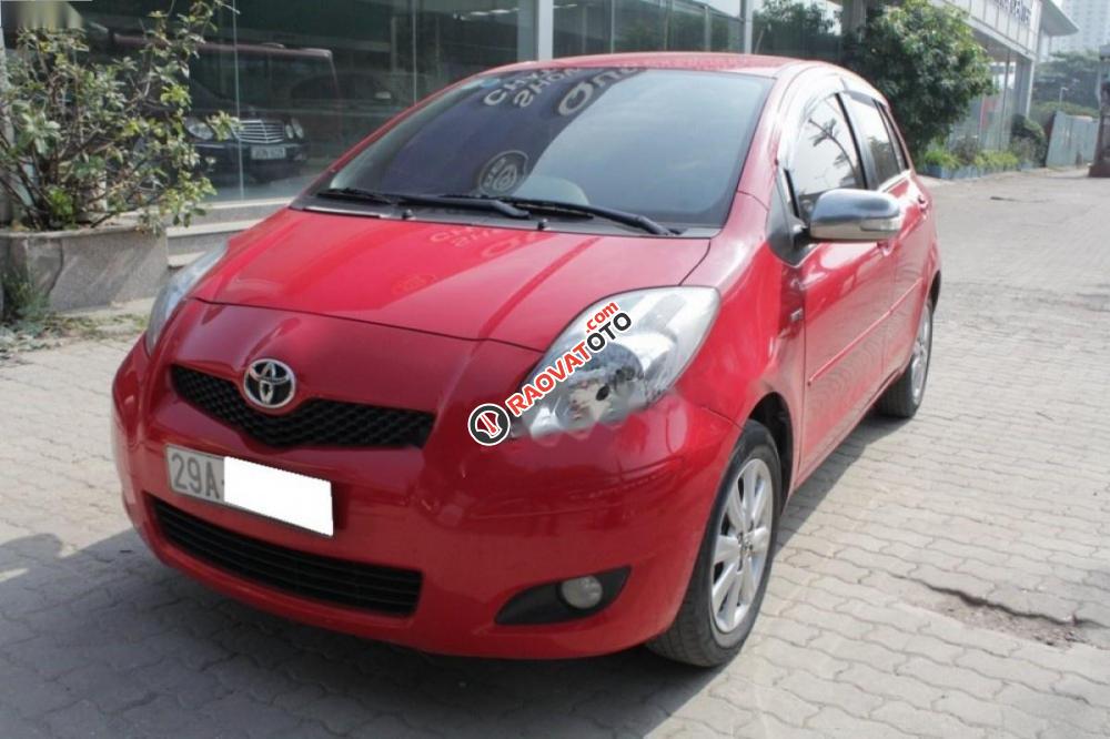 Cần bán gấp Toyota Yaris 1.5 AT đời 2011, màu đỏ, nhập khẩu chính chủ, 460tr-9