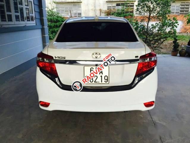 Bán Toyota Vios G 2016, màu trắng -2