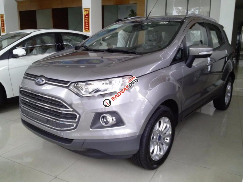 Cần bán xe Ford EcoSport 1.5 AT Titanium đời 2017, màu nâu, giá chỉ 565 triệu-0