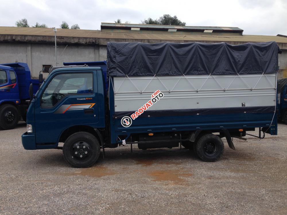 Bán xe tải Kia K165s - nâng tải 2.4 tấn thùng mui phủ bạt 2017-2
