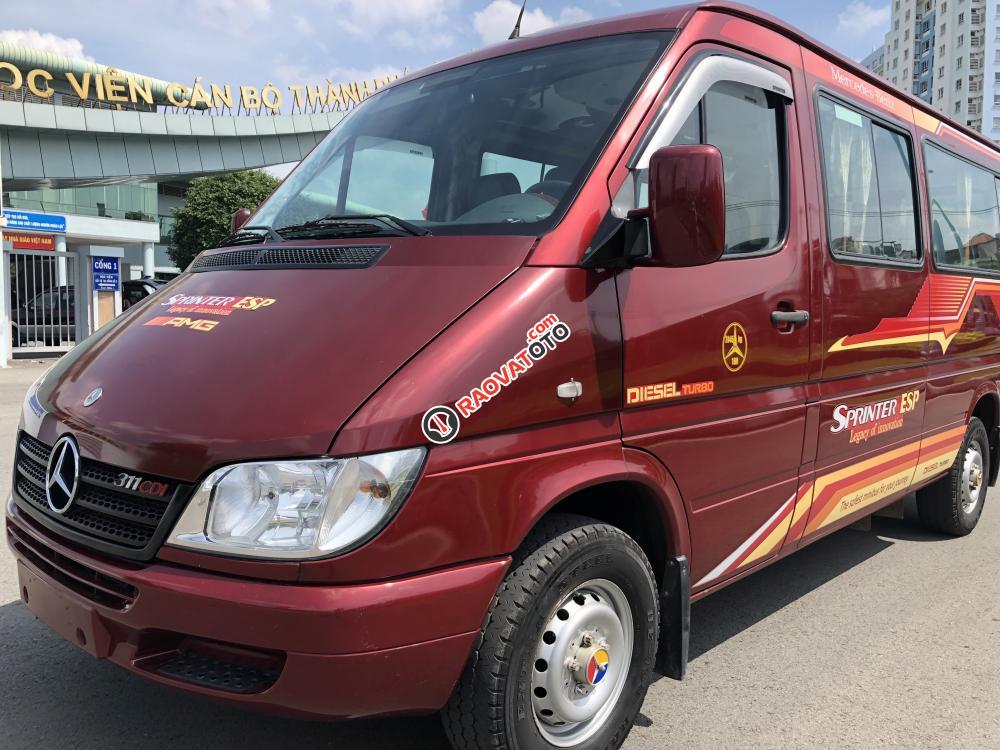 Cần bán lại xe Mercedes Sprinter năm 2009, màu đỏ, giá chỉ 363 triệu-3