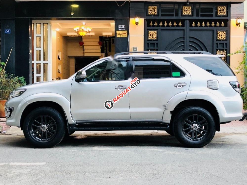 Bán ô tô Toyota Fortuner 2.5G đời 2015, màu bạc chính chủ-3