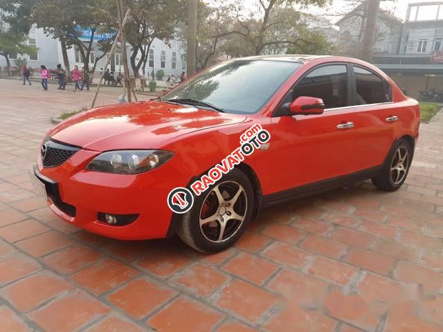 Cần bán lại xe Mazda 3 đời 2004, màu đỏ-5