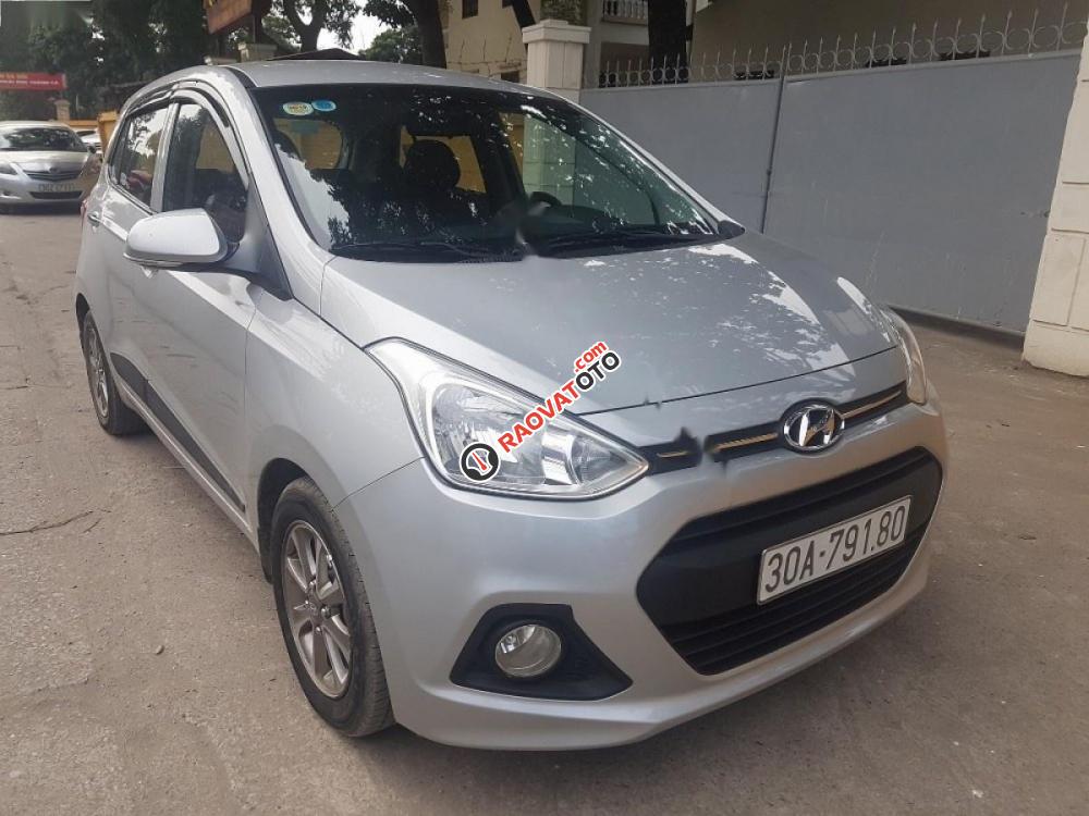 Xe Hyundai Grand i10 1.25AT đời 2015, màu bạc, xe nhập số tự động giá cạnh tranh-2