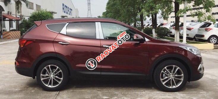 Bán ô tô Hyundai Santa Fe sản xuất 2018, màu đỏ-1