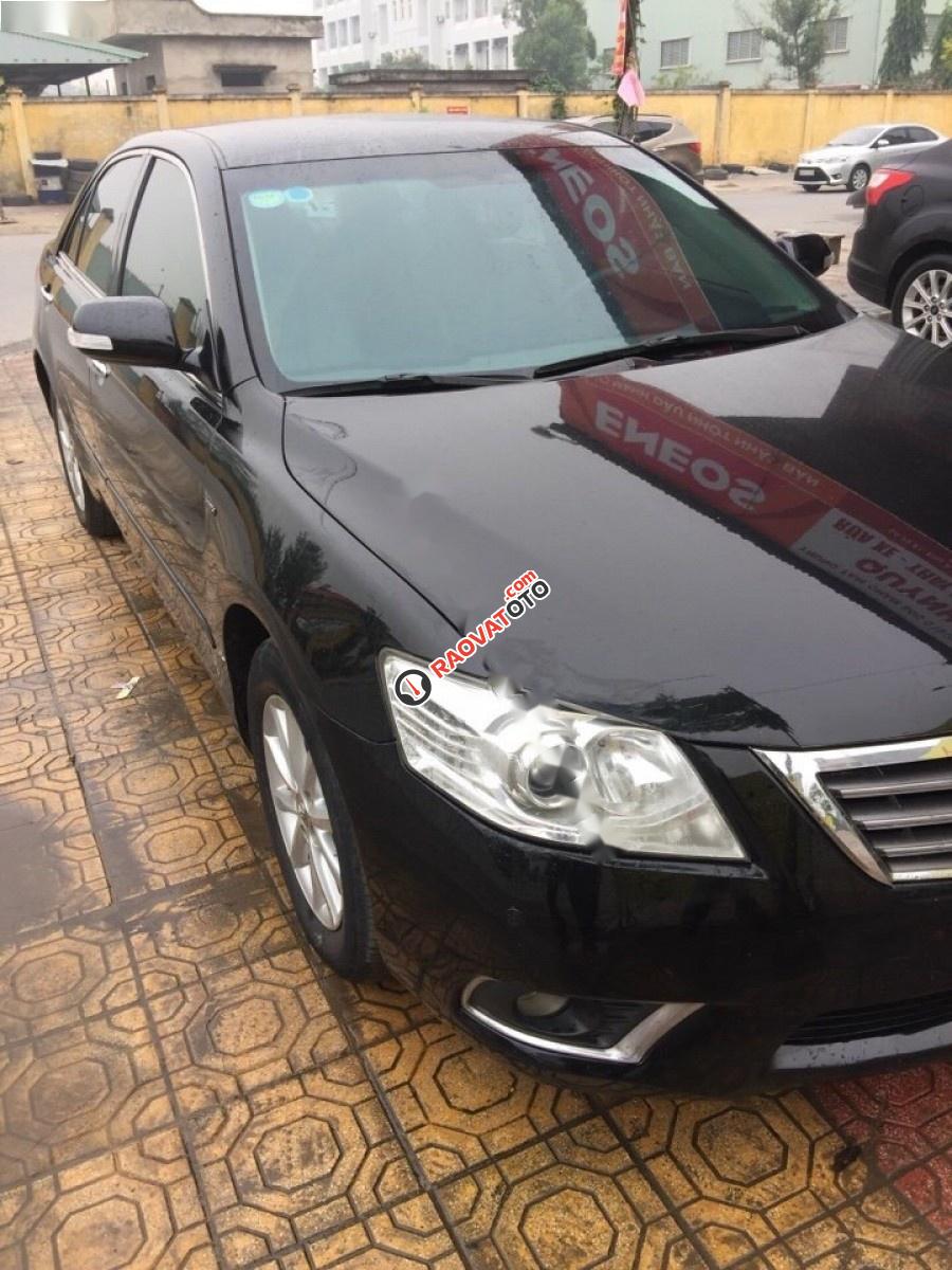 Bán Toyota Camry 2.4 G đời 2009, màu đen, 595tr-0