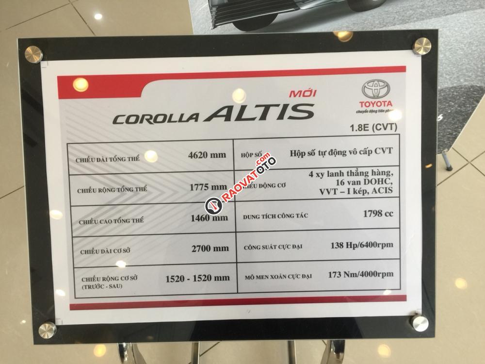 Toyota Thanh Xuân- Giá xe Toyota Altis 1.8E CVT 2018, giao ngay, giá tốt nhất-3