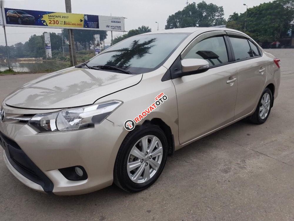 Bán Toyota Vios 1.5E năm 2015 số sàn-1