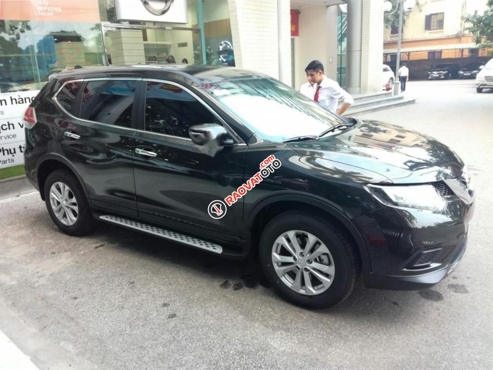 Bán Nissan X trail 2.0 2WD đời 2017, màu xanh lam-9