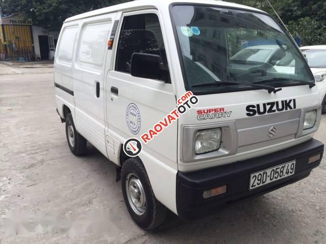 Bán xe Suzuki Super Carry Van đời 2015, màu trắng-2