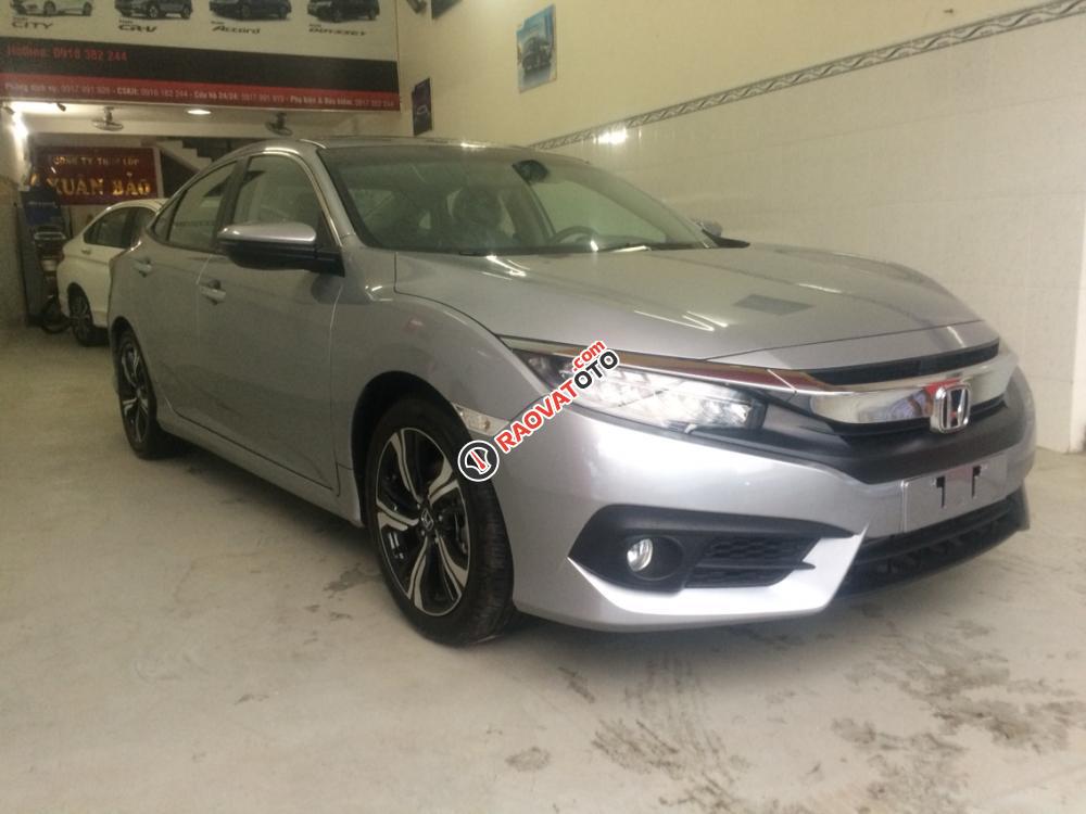 Bán xe Honda Civic 1.5 VTEC Turbo đời 2017, màu bạc, nhập khẩu, 898tr-2