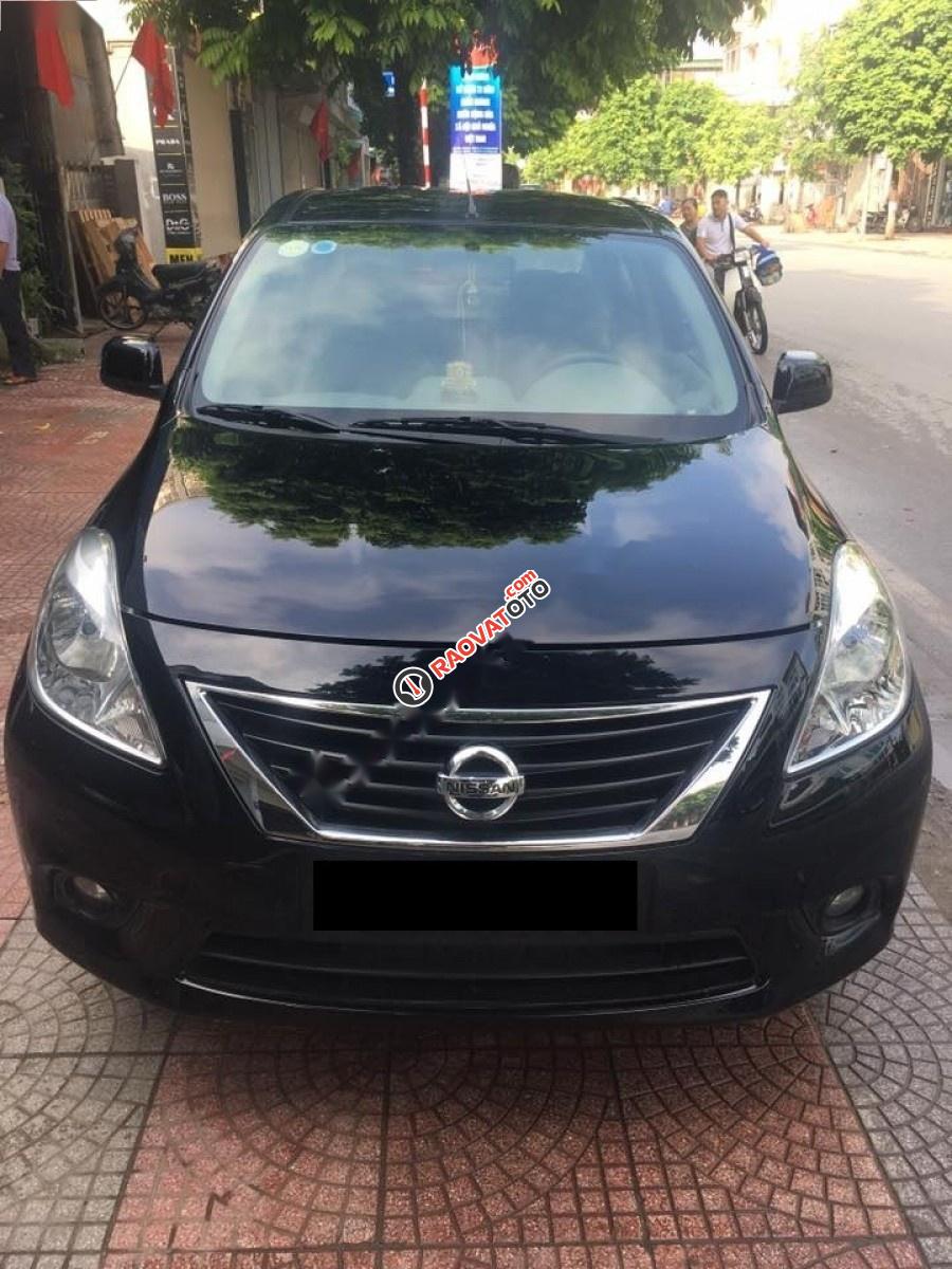 Cần bán xe Nissan Sunny đời 2013, màu đen, giá tốt-0