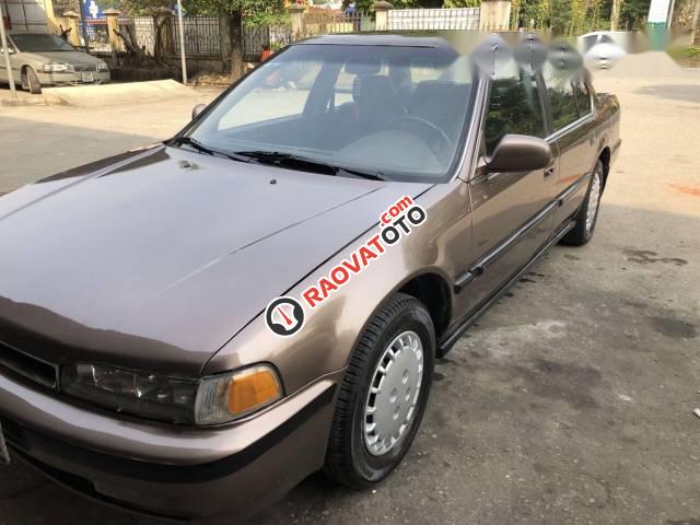 Cần bán gấp Honda Accord đời 1990, màu nâu, giá chỉ 93 triệu-4