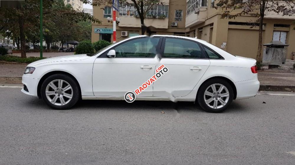 Cần bán xe Audi A4 2.0T sản xuất 2010, màu trắng, nhập khẩu nguyên chiếc, giá tốt-4