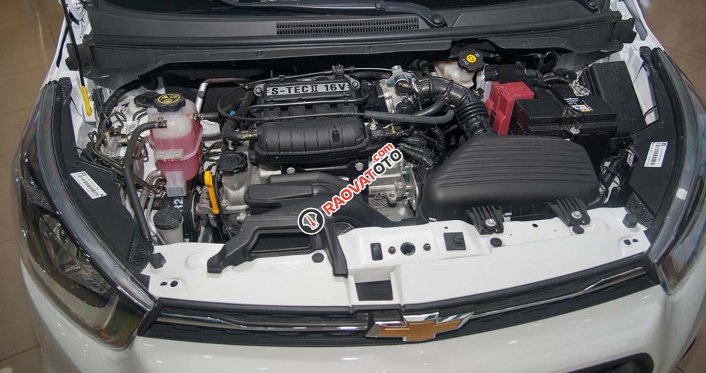 Bán Chevrolet Spark DUO năm 2017, màu trắng, giá 299tr-3