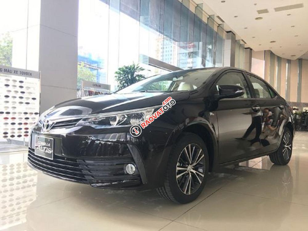 Cần bán xe Toyota Corolla altis 1.8E CVT đời 2017, màu đen giao ngay, giá cạnh tranh tốt nhất Hà Nội-14