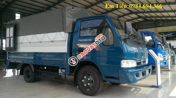 Thaco Trường Hải chuyên bán dòng Frontier 140 tải 1,4 tấn đầy đủ các loại thùng liên hệ 0984694366, hỗ trợ trả góp-0