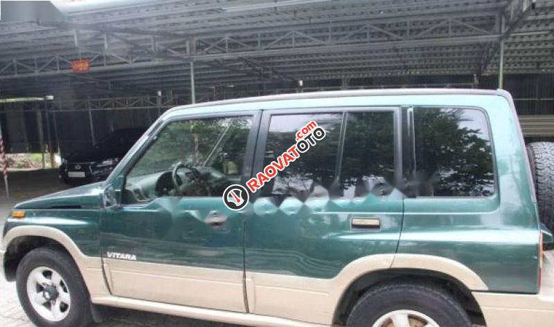 Cần bán Suzuki Vitara JLX đời 2004, màu xanh lam, giá chỉ 213 triệu-0