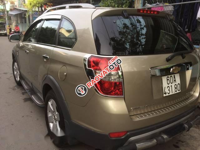 Bán ô tô Chevrolet Captiva LT sản xuất 2008, màu vàng-1