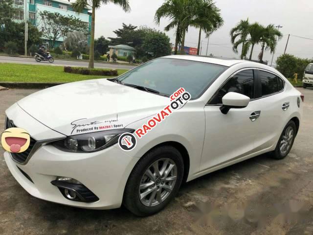 Cần bán xe Mazda 3 2016, màu trắng như mới-1