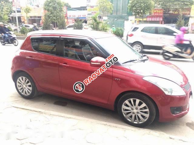 Bán Suzuki Swift AT đời 2014, màu đỏ, giá 425tr-4