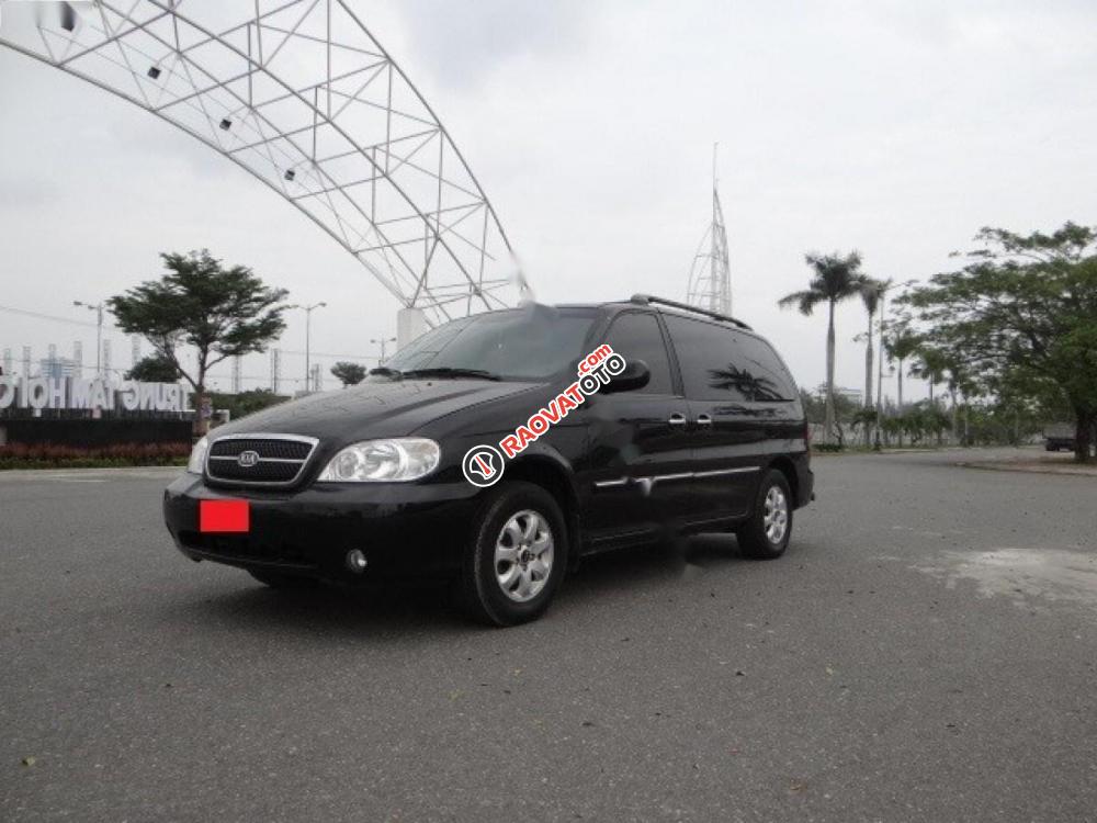 Bán xe Kia Carnival GS 2.5 AT đời 2008, màu đen xe gia đình-5